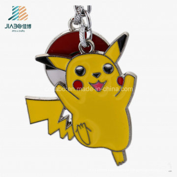 Hochwertige Fabrik Großhandel Farbe Pokemon Custom Metal Keychain